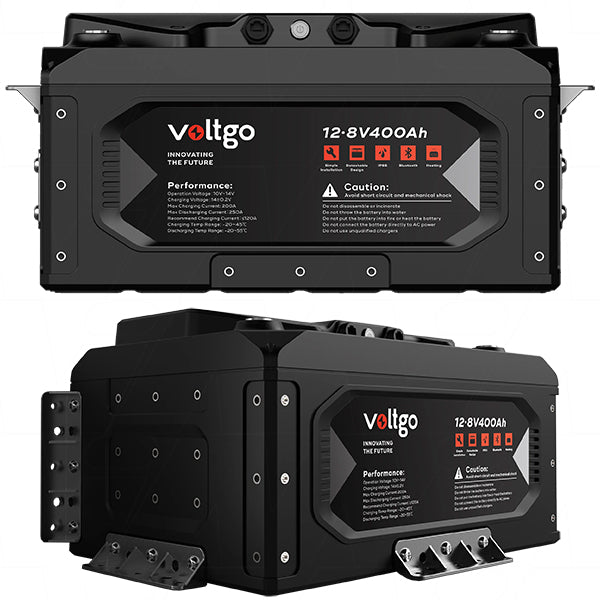 VoltGo 12v 400ah Lithium Battery - 10Yr Warranty